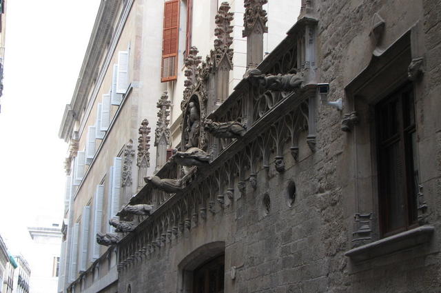 Le quartier gothique (Barrio Gotico) Le quartier gothique (Barrio Gotico)